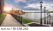 Панорама Углича Panorama of Uglich (2011 год). Стоковое фото, фотограф Baturina Yuliya / Фотобанк Лори