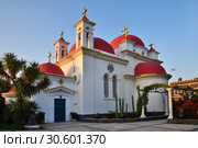 Greek Orthodox Monastery of the Holy Apostles at Capernaum, Israel (2019 год). Стоковое фото, фотограф Знаменский Олег / Фотобанк Лори