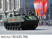 Военная техника. Репетиция  парада (2017 год). Редакционное фото, фотограф николай / Фотобанк Лори
