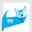 Origami dog sticker for pet store and for dog shows. Origami dialogue banner for your message. Discount tag, badge, emblem. Web stickers. Template for catalog with space for text. Стоковая иллюстрация, иллюстратор Dmitry Domashenko / Фотобанк Лори