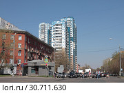 Москва, улица Академика Скрябина (2019 год). Редакционное фото, фотограф Дмитрий Неумоин / Фотобанк Лори