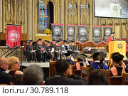 MSM Commencement ceremony each May at Riverside Church is important celebration of enormous achievements of graduates (2019 год). Редакционное фото, фотограф Валерия Попова / Фотобанк Лори