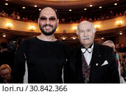 Кирилл Серебренников, Владимир Зельдин (2014 год). Редакционное фото, фотограф Ольга Зиновская / Фотобанк Лори