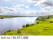 Окрестности села Городня. Река Волга. Стоковое фото, фотограф Parmenov Pavel / Фотобанк Лори