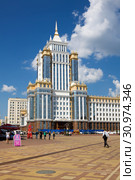 Мордовский университет имени Николая Огарёва в Саранске (2014 год). Редакционное фото, фотограф Солодовникова Елена / Фотобанк Лори