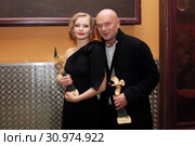 Юлия Пересильд, Андрей Смоляков (2016 год). Редакционное фото, фотограф Ольга Зиновская / Фотобанк Лори