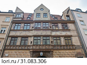 Ehemalige stadtschreiberei in Munich. Germany (2019 год). Редакционное фото, фотограф E. O. / Фотобанк Лори