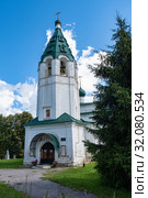 The Elias Orthodox Church built in 1790 in Palekh, Russia (2019 год). Стоковое фото, фотограф Валерий Смирнов / Фотобанк Лори
