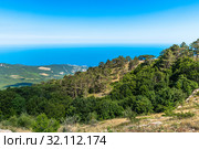 Beautiful view from a Mount Ah-Petri in Crimea (2019 год). Стоковое фото, фотограф Володина Ольга / Фотобанк Лори