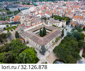 Benedictine Monastery in Sant Cugat (2018 год). Стоковое фото, фотограф Яков Филимонов / Фотобанк Лори