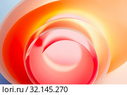 Background from a multi-colored spiral close up. Стоковое фото, фотограф Olesya Tseytlin / Фотобанк Лори