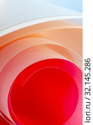 Abstract background photography in salmon shades. Стоковое фото, фотограф Olesya Tseytlin / Фотобанк Лори
