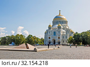 Морской Никольский собор. Кронштадт. Санкт-Петербург (2019 год). Редакционное фото, фотограф Сергей Афанасьев / Фотобанк Лори