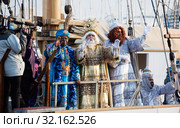Magi arriving in port (2017 год). Редакционное фото, фотограф Яков Филимонов / Фотобанк Лори
