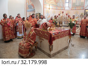 Священническая хиротония в Усово. VIII Елисаветинский Крестный ход (2019 год). Редакционное фото, фотограф Дмитрий Неумоин / Фотобанк Лори