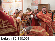 Праздничная литургия в Усово. VIII Елисаветинский Крестный ход (2019 год). Редакционное фото, фотограф Дмитрий Неумоин / Фотобанк Лори