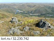 Долина горной реки Чарыш. Алтайский край. Стоковое фото, фотограф Free Wind / Фотобанк Лори