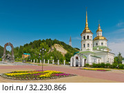 Россия, Сибирь, Ханты-Мансийск, храм Покрова Пресвятой Богородицы (2018 год). Стоковое фото, фотограф Александр Циликин / Фотобанк Лори