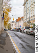 Moscow. Krapivensky Lane (2019 год). Редакционное фото, фотограф Parmenov Pavel / Фотобанк Лори