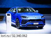 Lamborghini Urus (2019 год). Редакционное фото, фотограф Art Konovalov / Фотобанк Лори