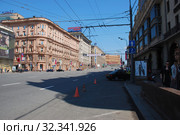 Театральный проезд. Тверской район. Город Москва. Россия (2009 год). Редакционное фото, фотограф lana1501 / Фотобанк Лори