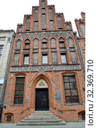Дом Николая Коперника (XV век). Торунь. Польша (2018 год). Стоковое фото, фотограф Ирина Борсученко / Фотобанк Лори