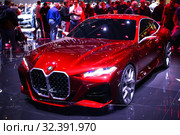 BMW Concept 4 (2019 год). Редакционное фото, фотограф Art Konovalov / Фотобанк Лори