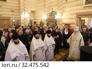 Великое освящение Казанского храма в селе Бушарино (2019 год). Редакционное фото, фотограф Дмитрий Неумоин / Фотобанк Лори