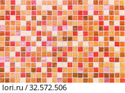 Mosaic tiles on the facade of the house. Стоковое фото, фотограф Акиньшин Владимир / Фотобанк Лори