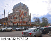 Реконструкция хоральной синагоги в Самаре. Россия (2019 год). Редакционное фото, фотограф Мартынов Антон / Фотобанк Лори