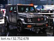 Mercedes-Benz G63 AMG Mansory Star Trooper (2019 год). Редакционное фото, фотограф Art Konovalov / Фотобанк Лори