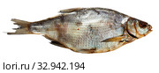 Whole dried salted bream. Стоковое фото, фотограф Яков Филимонов / Фотобанк Лори