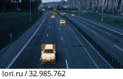 Camera monitors cars on the highway and identifies tracking data. Стоковое видео, видеограф Dzmitry Astapkovich / Фотобанк Лори