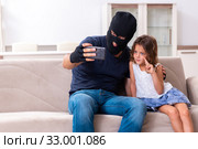Child trafficking and abuse concept with small girl. Стоковое фото, фотограф Elnur / Фотобанк Лори