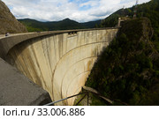 Image of Vidraru Dam (2017 год). Стоковое фото, фотограф Яков Филимонов / Фотобанк Лори