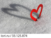 the heart shadow. Стоковое фото, фотограф Astrid Gast / PantherMedia / Фотобанк Лори