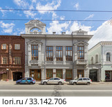 House of Arzhanov on Kubyshev street in Samara (2019 год). Редакционное фото, фотограф Дмитрий Тищенко / Фотобанк Лори