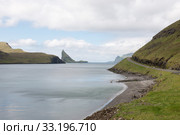 The island Gasholmur on the Faroe Islands. Стоковое фото, фотограф Andreas Altenburger / Smarterpix / Фотобанк Лори