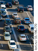 Car on a road. Стоковое фото, фотограф Ivan Tykhyi / PantherMedia / Фотобанк Лори