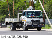 Nissan Diesel UD80 (2020 год). Редакционное фото, фотограф Art Konovalov / Фотобанк Лори