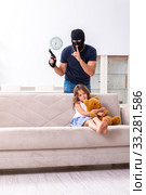 Child trafficking and abuse concept with small girl. Стоковое фото, фотограф Elnur / Фотобанк Лори