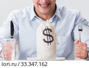 Concept of expensive dining in restaurants. Стоковое фото, фотограф Elnur / Фотобанк Лори