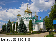Троицкий собор в Раифском Богородицком мужском монастыре (2019 год). Стоковое фото, фотограф Artem Sobov / Фотобанк Лори