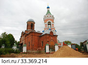 Храм Ахтырской иконы Божией Матери. Церковь Иоакима и Анны. Улица Крупской, 6. Город Можайск. Можайский район. Московская область (2009 год). Стоковое фото, фотограф lana1501 / Фотобанк Лори