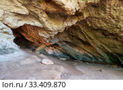 Cyclops Cave. Ammochostos (Famagusta) District. Cyprus (2018 год). Стоковое фото, фотограф Сергей Пристяжнюк (Serg Zastavkin) / Фотобанк Лори