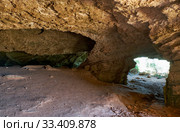 Cyclops Cave. Ammochostos (Famagusta) District. Cyprus (2018 год). Стоковое фото, фотограф Сергей Пристяжнюк (Serg Zastavkin) / Фотобанк Лори