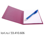 Notebook and pen. Стоковое фото, фотограф Parmenov Pavel / Фотобанк Лори