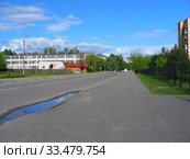 Улица Бирюкова. Город Орехово-Зуево. Московская область (2012 год). Редакционное фото, фотограф lana1501 / Фотобанк Лори