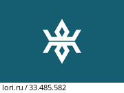 Флаг префектуры Ивате. Япония. Стоковая иллюстрация, иллюстратор Владимир Макеев / Фотобанк Лори