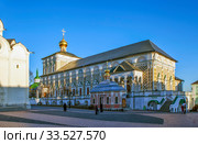 Трапезная палата и Михеевская церковь. Троице-Сергиева лавра. Сергиев Посад. Московская область (2020 год). Редакционное фото, фотограф Сергей Афанасьев / Фотобанк Лори